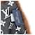 Sciarpa Echarpe Monogramma Louis Vuitton Marrone Nero  - vista 10
