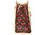 Bolso de Hombro Louis Vuitton Monogram On the Go GM Castaño Roja Monograma - vista 3