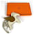 Charm per borsa Hermès Rodeo Pegasus Touch MM Marrone Bianco  - vista 12