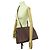 BOLSO LANCEL LISON A07894 DE CUERO GRANEADO BURDEOS CON BANDOLERA - vista 14