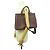 BOLSO LANCEL LISON A07894 DE CUERO GRANEADO BURDEOS CON BANDOLERA - vista 15