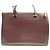 BOLSO LANCEL LISON A07894 DE CUERO GRANEADO BURDEOS CON BANDOLERA - vista 5
