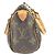 Borsa Mini Speedy Monogramma Louis Vuitton Marrone - vista 3