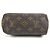 Borsa Mini Speedy Monogramma Louis Vuitton Marrone - vista 5