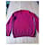 Eric Bompard Kaschmirpullover, zweifädig, V-Ausschnitt Größe 38 Bordeaux  - Ansicht 2