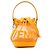 Mini borsa Mon Tresor di Fendi Arancione