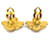 Orecchini Clip Coco Mark di Chanel D'oro  - vista 4