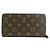 Zippy Geldbörse Monogram Louis Vuitton Blau Monogramm - Ansicht 2