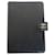 Chanel Coco Mark Leather Notebook Cover Black Metal