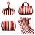 Hermès Cannes PM Handtasche Rot Roh - Ansicht 2