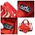 Hermès Cannes PM Handtasche Rot Roh - Ansicht 5