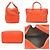 Borsa in pelle Bottega Veneta Rosso - vista 2