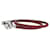 Bracelet Hermès en Cuir Marron et Métal Argenté  - vue 2