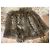 Autre Marque Jaqueta Biker de Pele Marrom Bege - vista 7