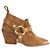 Zadig & Voltaire Botas western de ante camel Camello