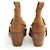 Zadig & Voltaire Botas western de ante camel Camello - vista 2