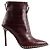 Alexander Wang Botas de Cuero Burdeos
