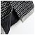 Falda lápiz de tweed fantasía chunky Chanel Otoño 2017 Negro - vista 4