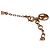 Collana Cuore Strass Louis Vuitton Rosa Rosso D'oro - vista 5