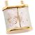 Collana a catena con motivo lucchetto Coco Mark di Chanel D'oro - vista 6