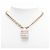 Collana a catena con motivo lucchetto Coco Mark di Chanel D'oro - vista 8