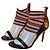 Sandali Pinko in pelle con fasce elastiche taglia 40 Multicolore