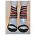 Sandali Pinko in pelle con fasce elastiche taglia 40 Multicolore - vista 2