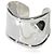 Autre Marque Bracciale in argento sterling messicano a forma di osso per la mano destra - vista 3