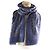 Stola in cashmere e seta da uomo Hermès Blu Marrone chiaro - vista 2