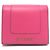 Bulgari Cartera Mini Tri-fold Serpenti de Bvlgari Negro Rosa