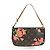 Louis Vuitton Monogram Rose Pochette Accessoires Handtasche Braun Pink - Ansicht 2