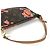 Louis Vuitton Monogram Rose Pochette Accessoires Handtasche Braun Pink - Ansicht 6