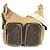 Borsa Hobo Cargo Monogram Pharrell Williams di Louis Vuitton Marrone Beige