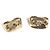 Orecchini Monogram Looping Charm M66074 di Louis Vuitton Rosa Blu D'oro - vista 10