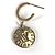 Orecchini Monogram Looping Charm M66074 di Louis Vuitton Rosa Blu D'oro - vista 7