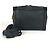 Louis Vuitton Taurillon Monogram Soft Trunk Umhängetasche Clutch Schwarz