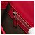 Gucci Rosso Medio Borsa a Spalla in Vernice Dollar Interlocking G - vista 9
