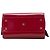 Bolsa Uptown pequena de couro vermelho da Saint Laurent - vista 3