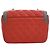 Chanel Rote Mini Stepp-Lammleder Zwei-Ton Tages-Clutch - Ansicht 4