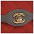 Chanel Rote Mini Stepp-Lammleder Zwei-Ton Tages-Clutch - Ansicht 9