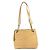 Borsa a spalla Chanel Vintage CC Coco Mark Beige