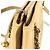 Borsa a spalla Chanel Vintage CC Coco Mark Beige - vista 12