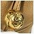 Borsa a spalla Chanel Vintage CC Coco Mark Beige - vista 17