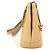 Borsa a spalla Chanel Vintage CC Coco Mark Beige - vista 3