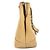 Borsa a spalla Chanel Vintage CC Coco Mark Beige - vista 4