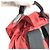 Zaino Louis Vuitton Damier Aventure Light Pack Nero Rosso - vista 7