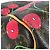 Borsa Boston Keepall 45 Monogramma Ciliegia Louis Vuitton Marrone Rosso - vista 8