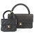 Borsa tote matelassé genitore-figlio di Chanel Nero