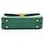 Mini-Top-Handle-Tasche Sylvie 1969 aus Lackleder von Gucci Grün - Ansicht 4