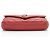 Borsa a spalla mini Monogram College in pelle di vitello Matelassé Saint Laurent Rosso - vista 4